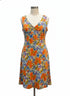 Toad&Co · Sleeveless Dress · Large · Orange Floral