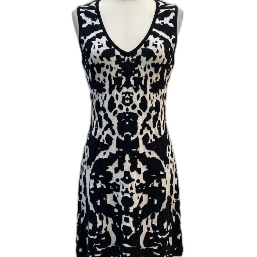 Adelyn Rae · Dress · Medium · BlackTan Textured