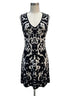 Adelyn Rae · Dress · Medium · BlackTan Textured