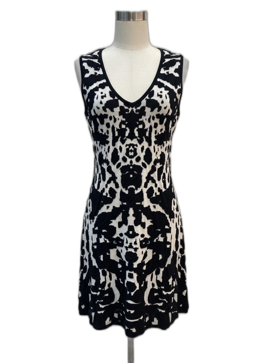 Adelyn Rae · Dress · Medium · BlackTan Textured