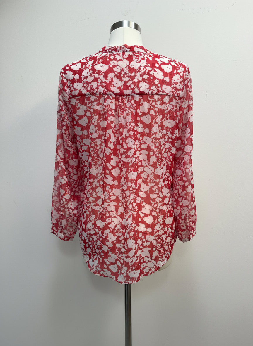 Gibson · Tops · Medium · RedWhite Floral Print