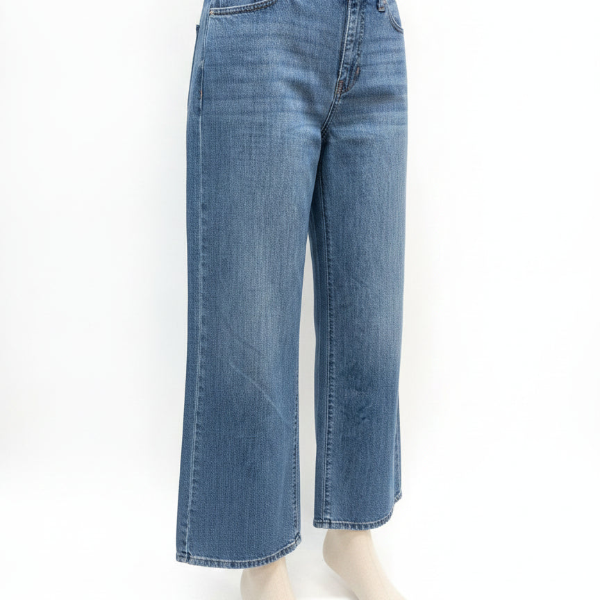 Banana Republic · Wide Leg Jeans · 6 · Denim