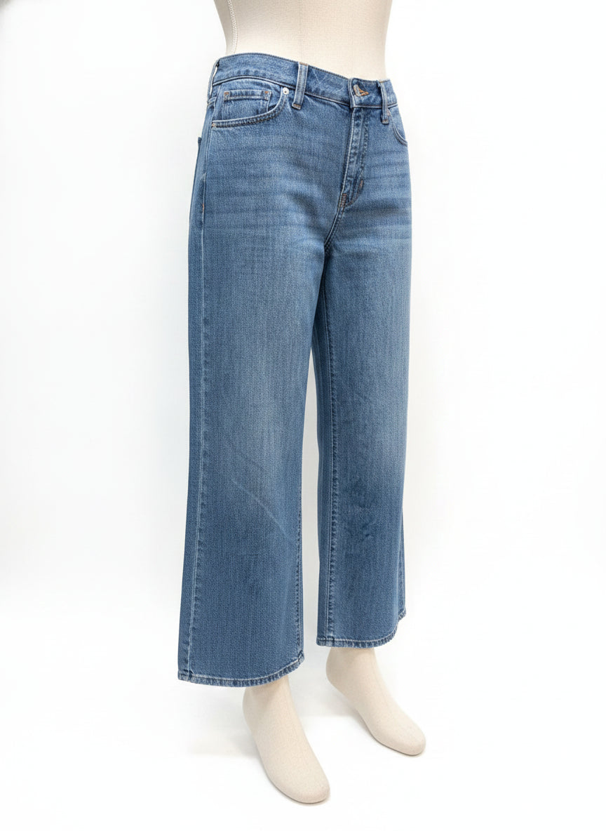 Banana Republic · Wide Leg Jeans · 6 · Denim