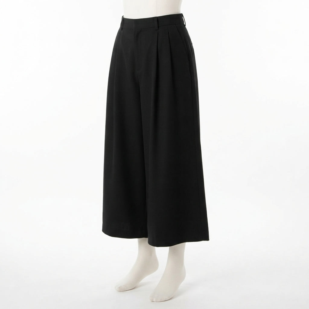 Uniqlo · Wide Leg Pants :C · Large · Black