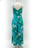 Anthropologie · Label of Love Leaf Print · Small · AquaGreen