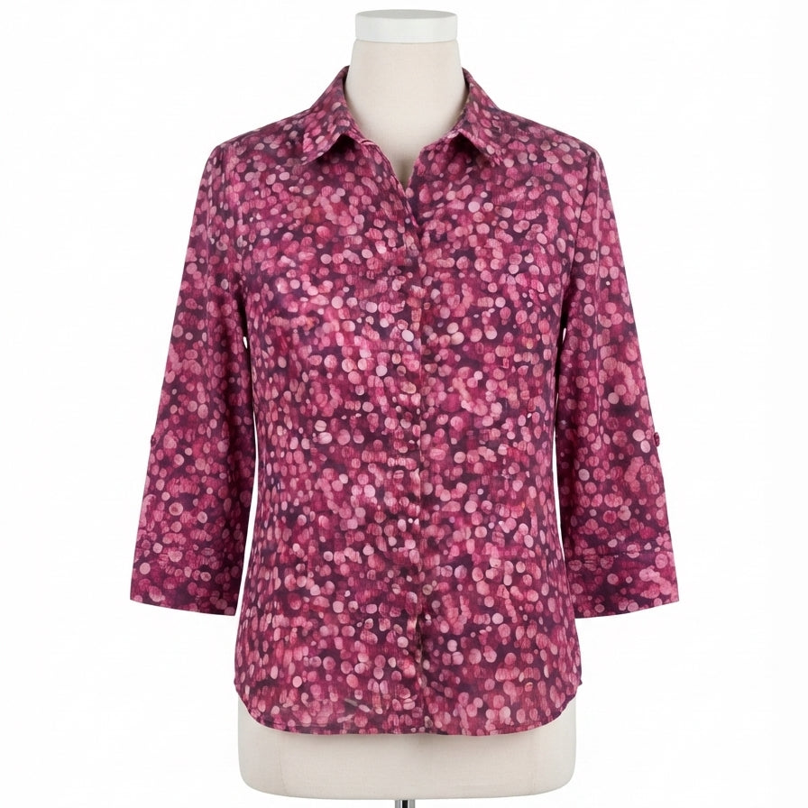 ColdwaterCreek · Shirt · Large · PinkPurple