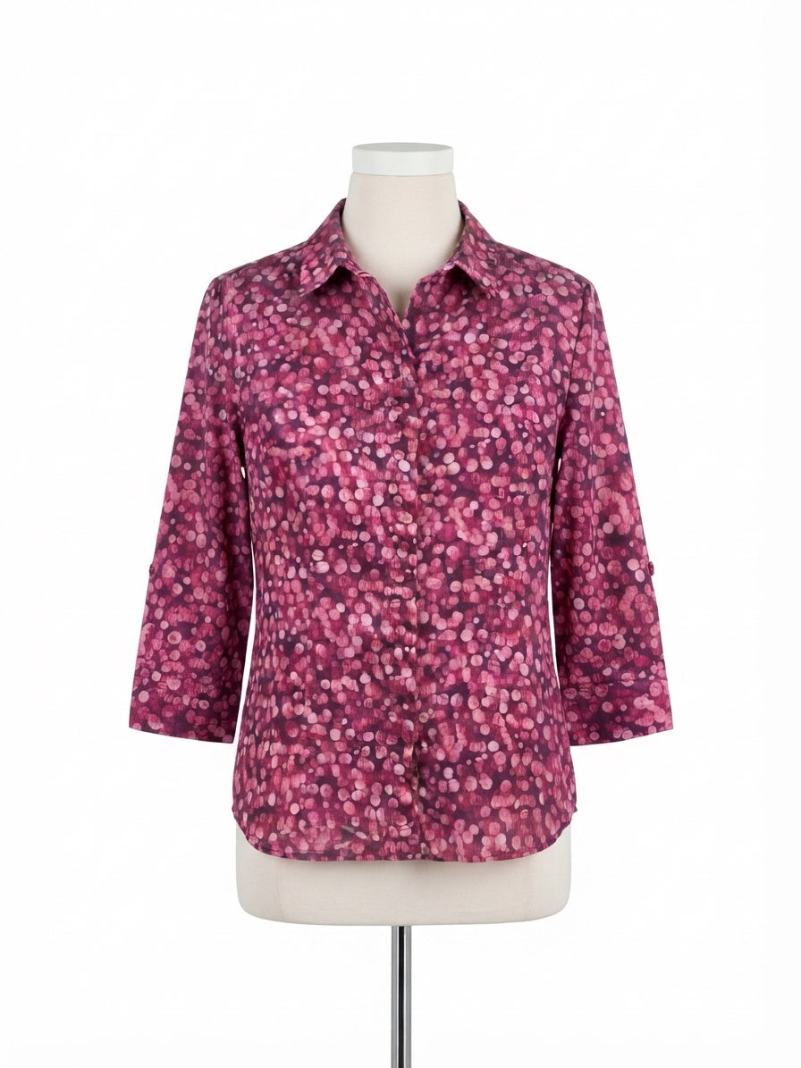 ColdwaterCreek · Shirt · Large · PinkPurple