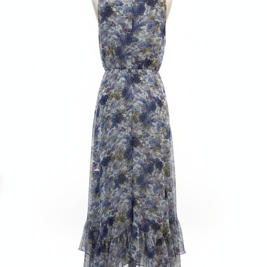 Sundance · Dress · 10 · Blue Navy Floral Print