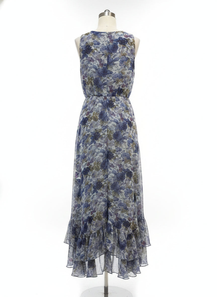 Sundance · Dress · 10 · Blue Navy Floral Print