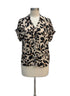 Cabi · Replay Top · Medium · BlushBlk Floral Print