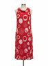 Challet · Sleeveless Dress · Medium · Red and White