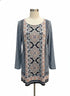 J. Jill · Medallion print · Medium · AquaBlack