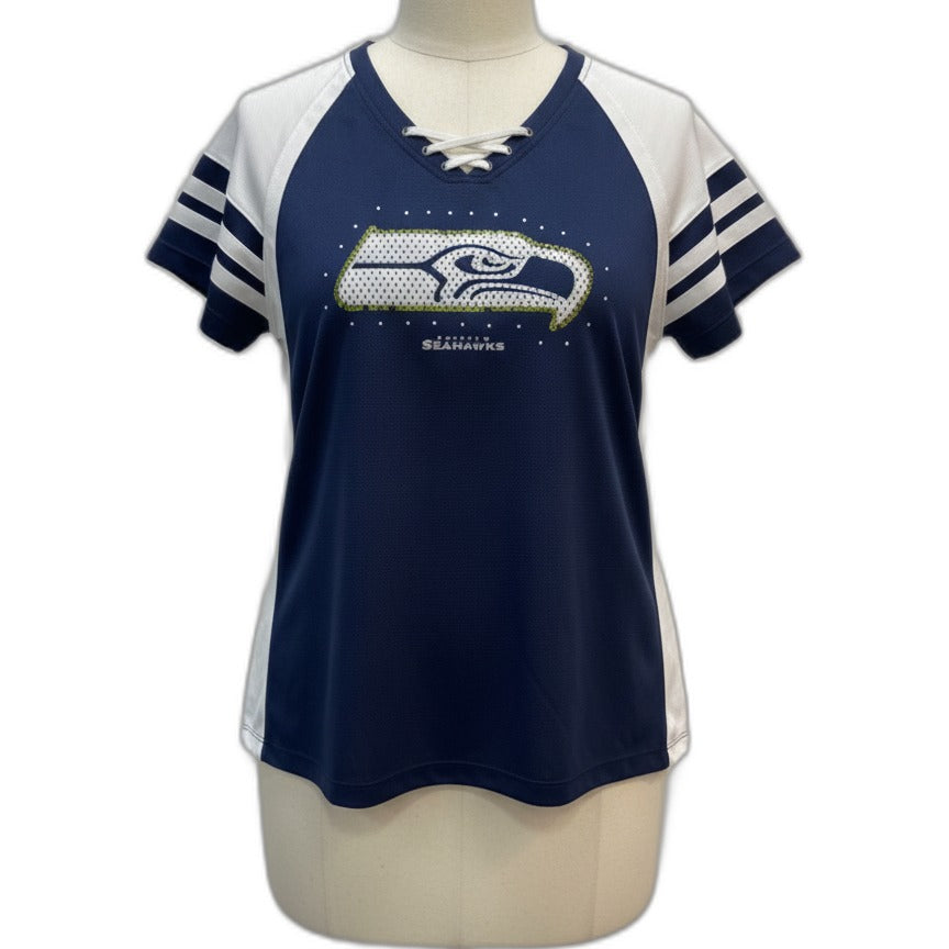 Majestic · Sequins & Sparkle · L/XL · NavyWhite