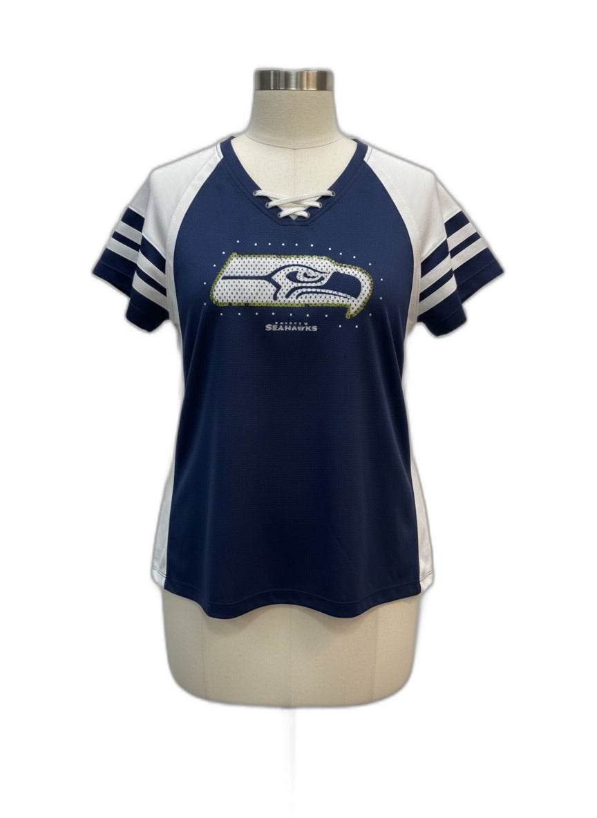 Majestic · Sequins & Sparkle · L/XL · NavyWhite