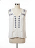 Lucky Brand · Blouse · Small · WhiteBlue