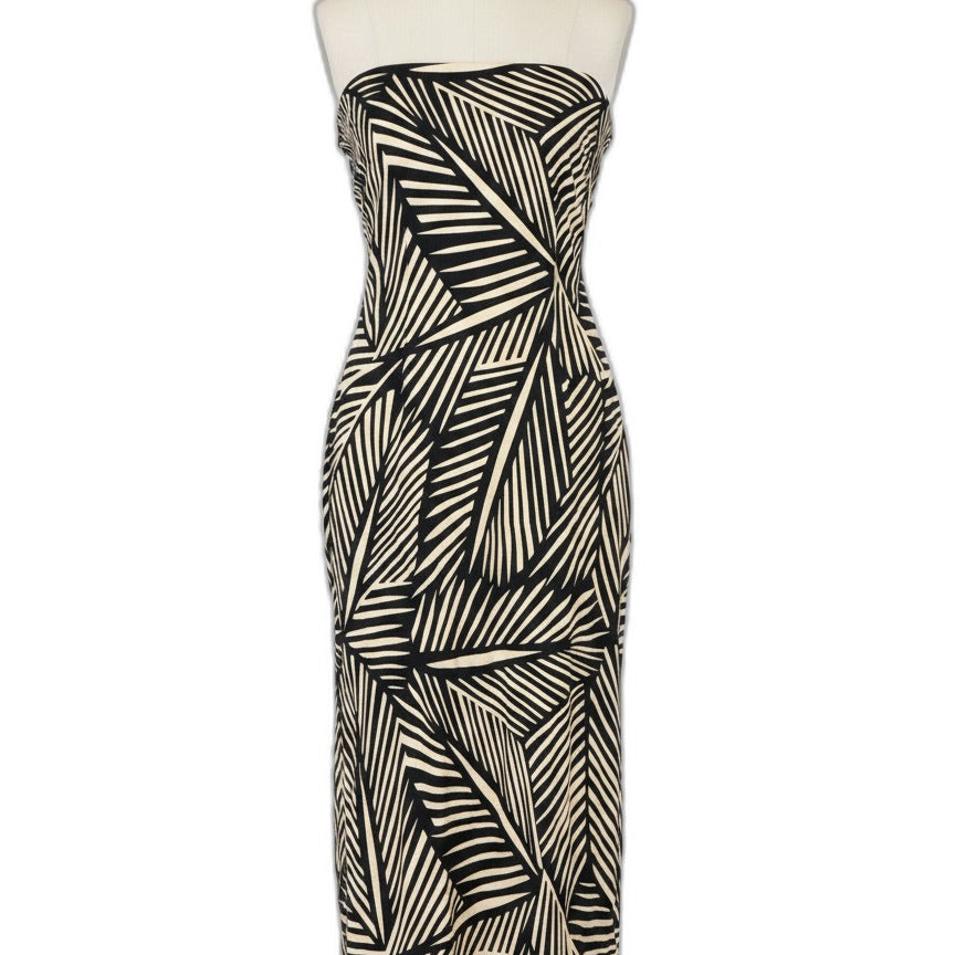 Nordstrom · Strapless Dress · XXS · Beige/Black