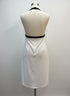 Anthropologie · Halter Top w/ Bow Detail · Small · CreamBlk