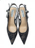 Steve Madden · Rodes Lace Slingbacks · 8 · BlackCream