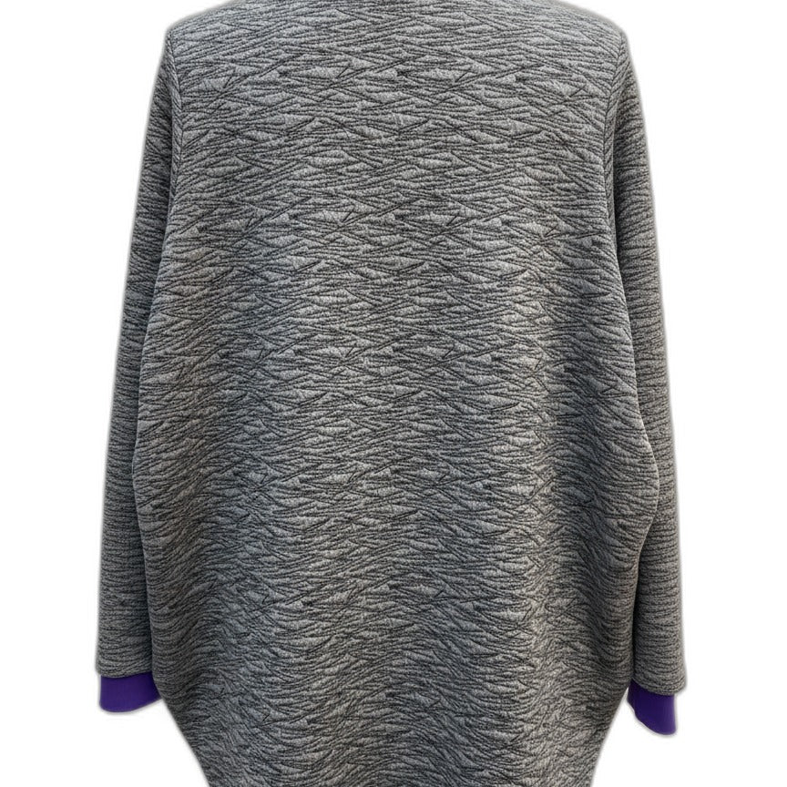 SpiritHouse · Tunic Top · Small · GrayBlk