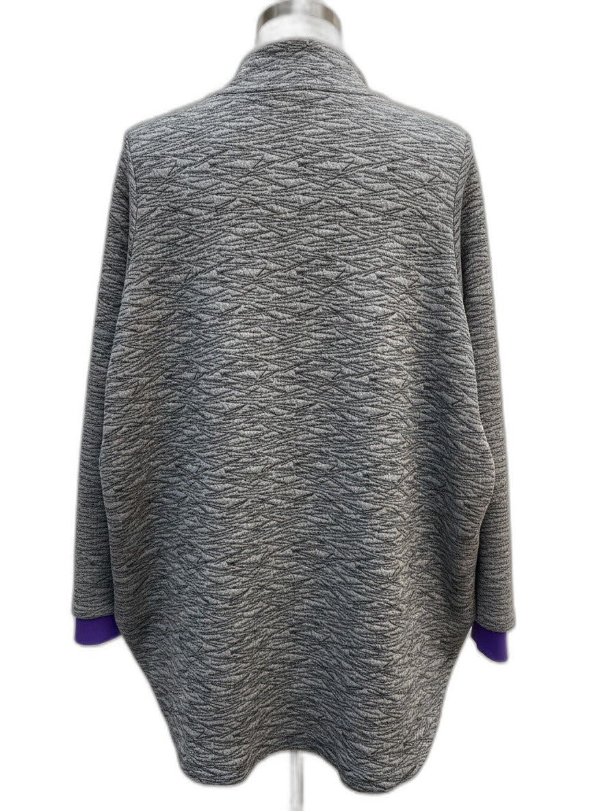 SpiritHouse · Tunic Top · Small · GrayBlk