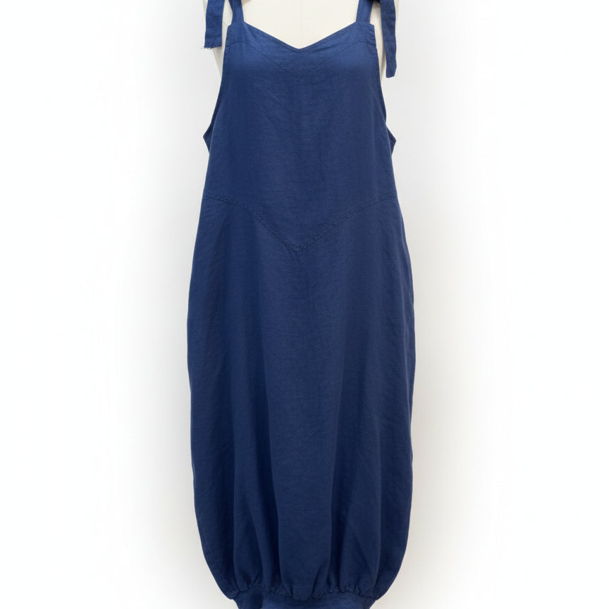 TCR · Overall's Style w/ Balloon Hem · Medium · Navy