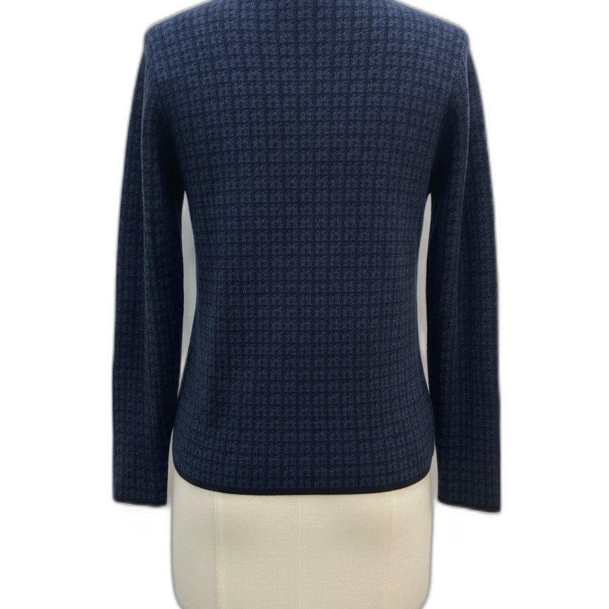 Max Studio · Mockneck · Small · Navy/Black