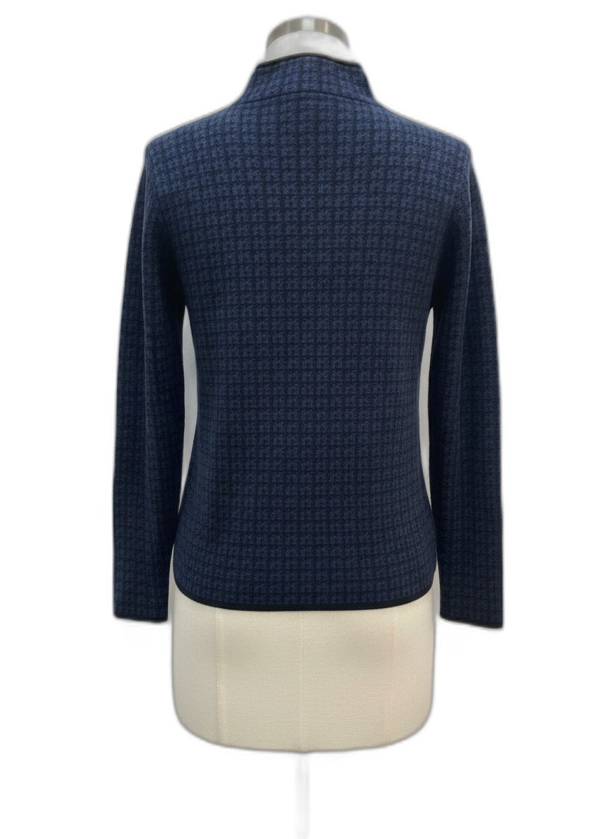 Max Studio · Mockneck · Small · Navy/Black