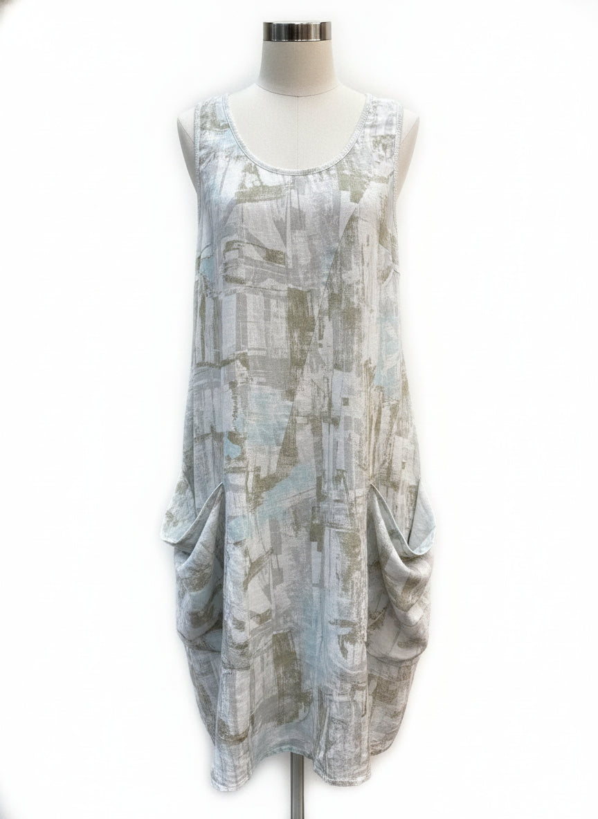 Inizio · Dress · Medium · White Multi