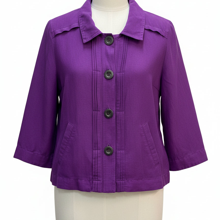 Chris&Banks · Light Jacket · Medium Petite · Purple