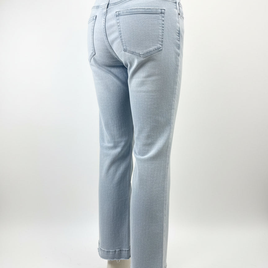 Tribal · Brooke High Rise Micro Flare · 4 · Light Denim