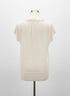 Max Studio · Cap Sleeve Top · Medium · Cream