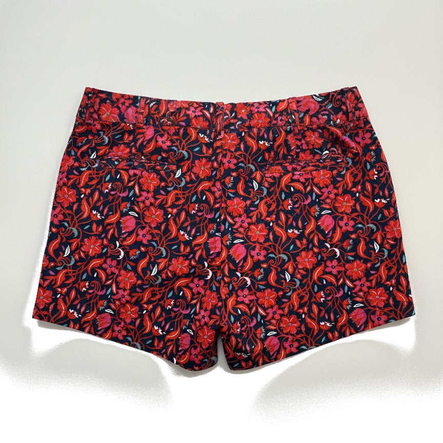 Ann Taylor · Tie Waist Shorts · 14 · NavyRed