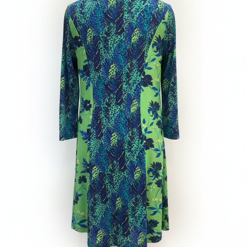 SoftSurroundings · Tunic Top · Medium · GreenNavy