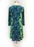 SoftSurroundings · Tunic Top · Medium · GreenNavy