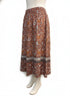 J. Jill · Skirt · Large · RustFloral