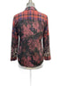 JohnnyWas · PlumOrg Plaid 100% Silk and Cotton Floral Print · XSmall · PlumOrg Plaid