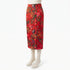 Zara · RedFloral Floral Print Long Pencil Skirt · Small · RedFloral