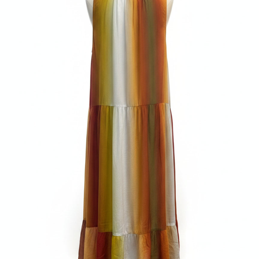 Sundance · Tiered dress · Large · Sunset