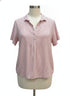 L.L.Bean · Short Sleeve Top · 2X · Red/White