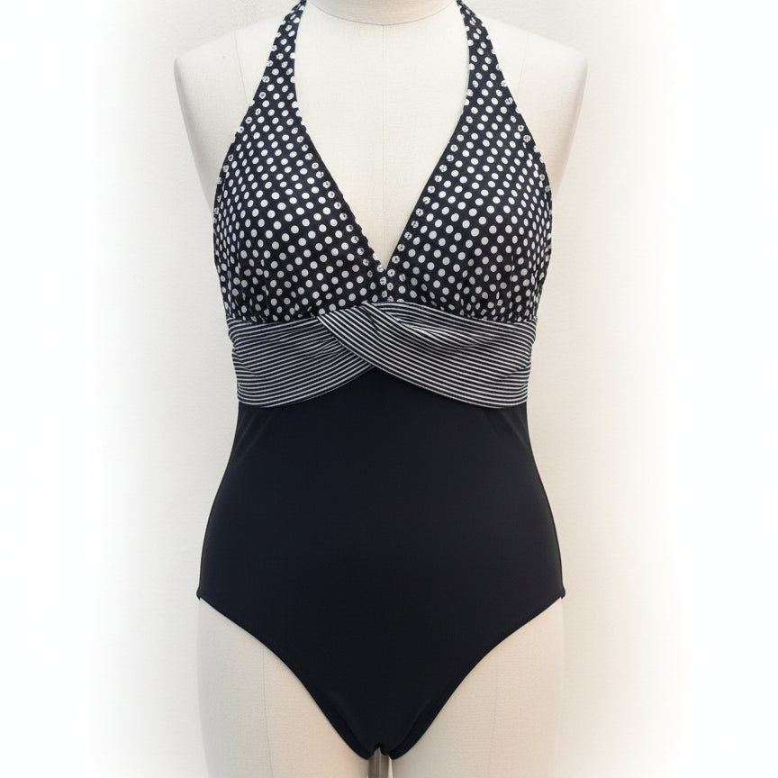 TCR · Swim · Large · Black and White