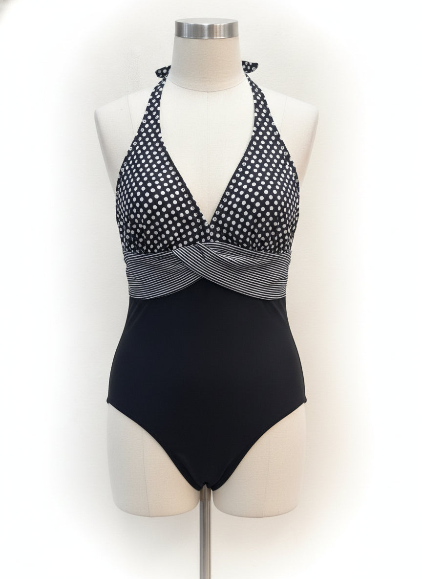 TCR · Swim · Large · Black and White
