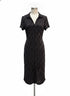 Cynthia Rowley · ShortSleeve Dress · Large · BlackTan
