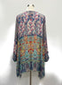 JohnnyWas · Blouse · XLarge · Blue Floral