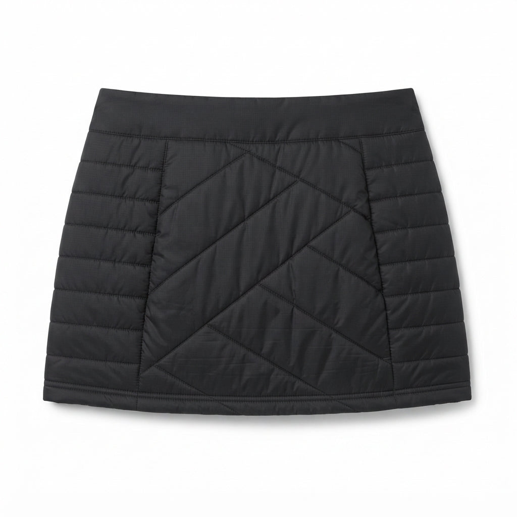 Smartwool · Quilted Puffy Zip Up Skirt · XS/S · Black