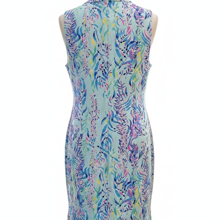 Lilly Pulitzer · Seahorse print · Large · AquaPurple