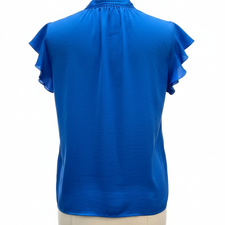 Nine West · Cap Sleeve Top · Small · Sapphire