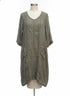 Flax · Dress · Medium · Olive