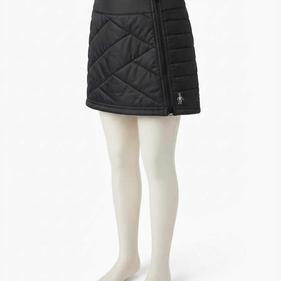 Smartwool · Quilted Puffy Zip Up Skirt · XS/S · Black