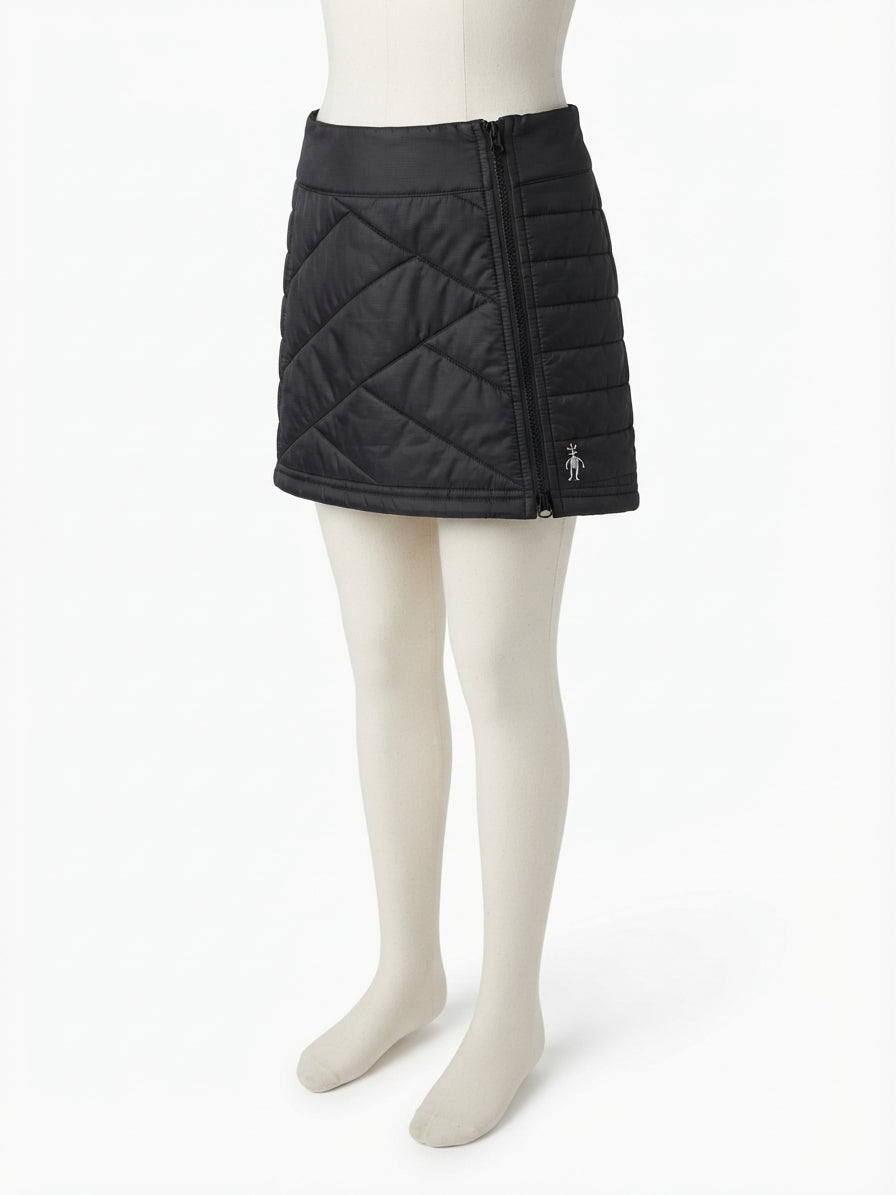 Smartwool · Quilted Puffy Zip Up Skirt · XS/S · Black