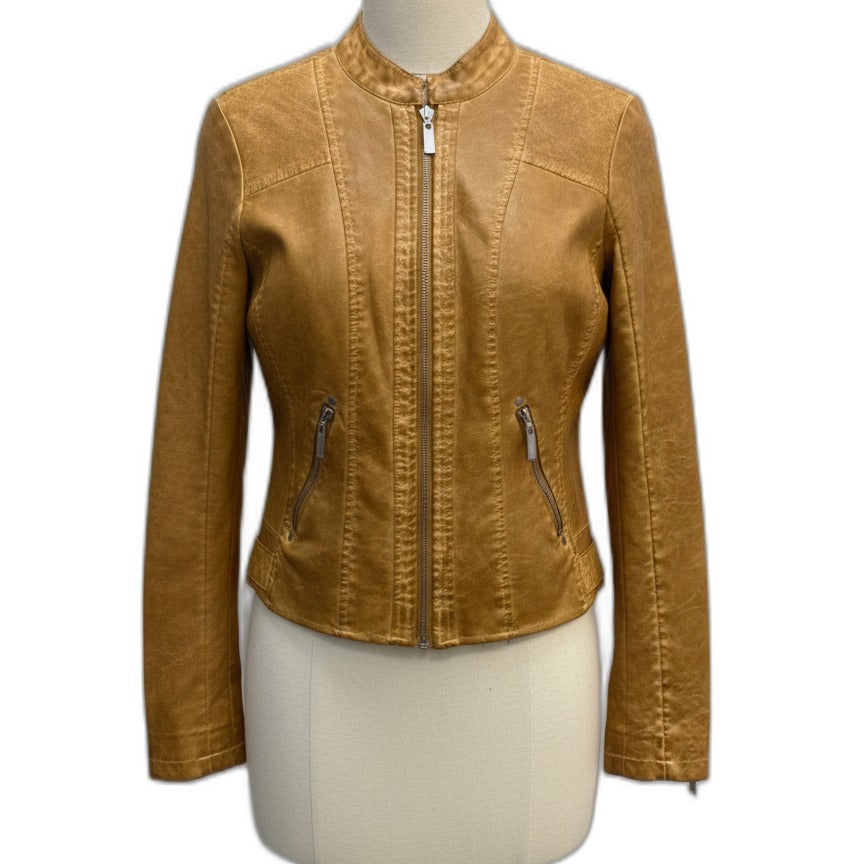 J2 · Moto Style Jacket · Small · Honey